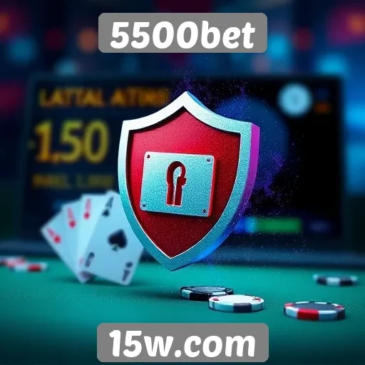 Recursos de segurança do site 5500bet são destacados