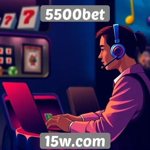 Apoio ao cliente e canais de comunicação no 5500bet